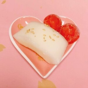 メロンとミニトマトの胡麻和え♪ ꕤ˖*